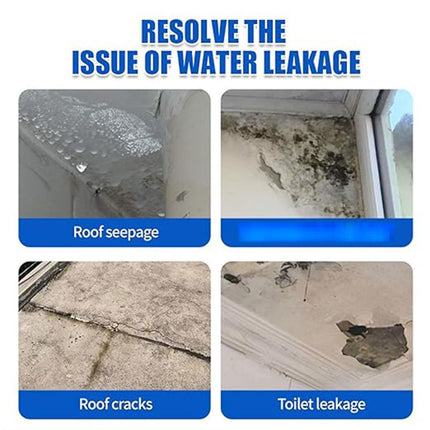 Waterborne Polyurethane Waterproof Sealant,Water-Based Polyurethane,Polyurethane Waterproof Coating,Waterproof Sealant for Roof Leaks,for Walls,Garden,Gutter,Concrete Cracks - Gray - Size 500g