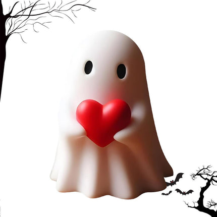 For Him Her Women, Ghost Figurine - Spooky Resin Ghost Statue