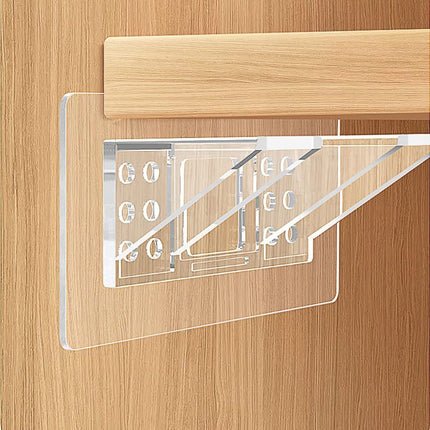 12 Pieces Large Size Adhesive Shelf Bracket