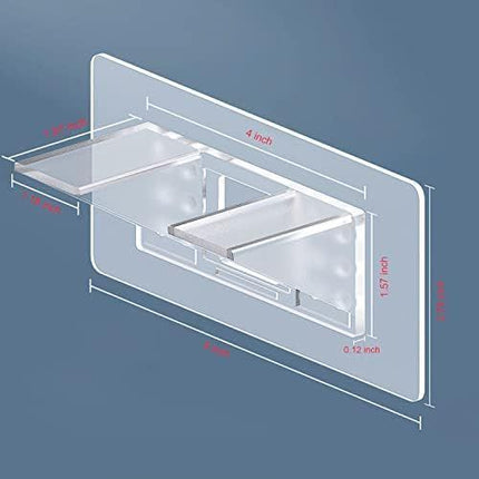 12 Pieces Large Size Adhesive Shelf Bracket