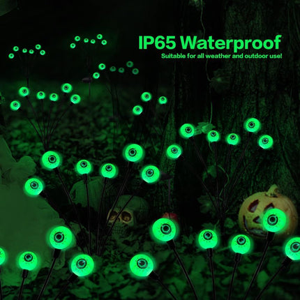 Halloween Decorations Outdoor Solar Scary Eyeball Lights (Size 6 led)
