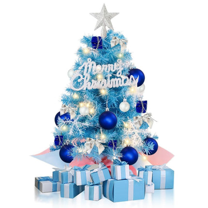 With LED String Light, Mini Christmas Tree (Size 45cm)