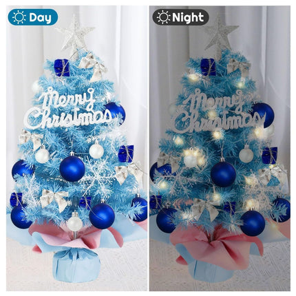 With LED String Light, Mini Christmas Tree (Size 60cm)