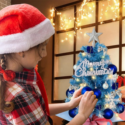 With LED String Light, Mini Christmas Tree (Size 60cm)