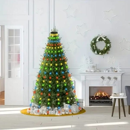 USB Powered Christmas Tree Lights Indoor, Twinkle Timer 8 Modes Waterproof with Memory Function – Perfect for Home, Garden, Patio, Balcony, Party, Wedding, Holiday Display and Everyday Decor - Warm White - Size 3m 300-LED String Light