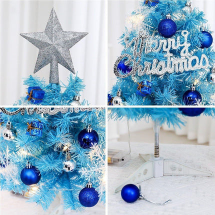 Mini Christmas Tree, Small Artificial Xmas Tree (Size 45cm)