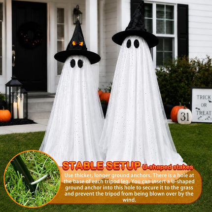 2Packs Halloween Decorations Outdoor