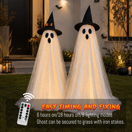 2Packs Halloween Decorations Outdoor