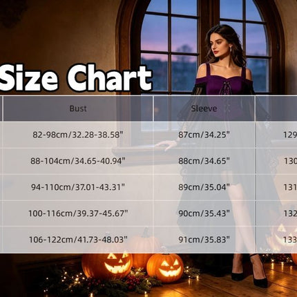 Women Witch Dress Halloween Costumes Vampire Woman Renaissance Medieval Butterfly Sleeve Mesh Gothic Dresses - Green - Size L