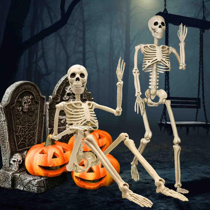 Halloween Skeleton 36-Inch Skeleton Poseable Skeleton (Size 1 Pcs)