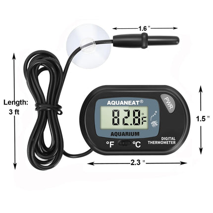 Aquarium Thermometer, Fish Tank Thermometer (1 Pack)