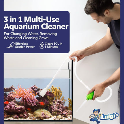 Fish Tank Cleaner - Turtle Tank Accessories