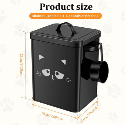 Cat Food Storage Container