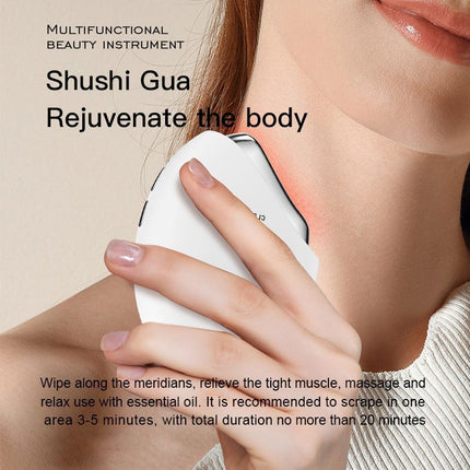 Rechargeable Facial Massager Smart Color Light Facial Toning Hot