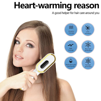 Electric Massage Comb Scalp Massager Relaxation Tool Self-Care Hair
