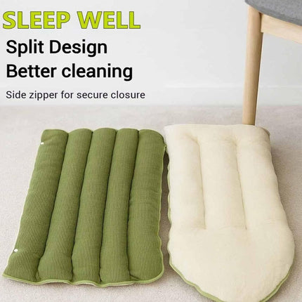 Cozy Monster Cat Bed, Cave Style Pet Bed, Cat Beds for Indoor Cats, Cat Cave Bed Cat Tent with Removable Cushion, Warm Cave Nest Sleeping Bed Puppy House for Cats Small Dogs - Blue - Size 30cm*28cm*20cm