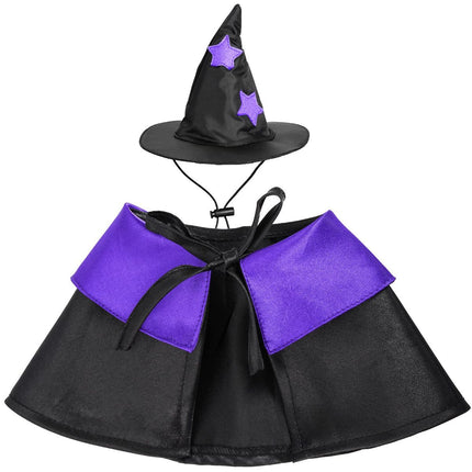 Halloween Pet Costume Cat Wizard Costume Funny Wizard Cat Clothes
