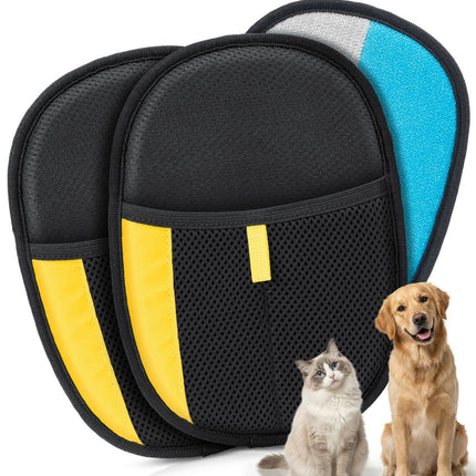 Pet Hair Gloves Dog And Cat Hair Removal Reusable Pet Hair Gloves Electrostatic