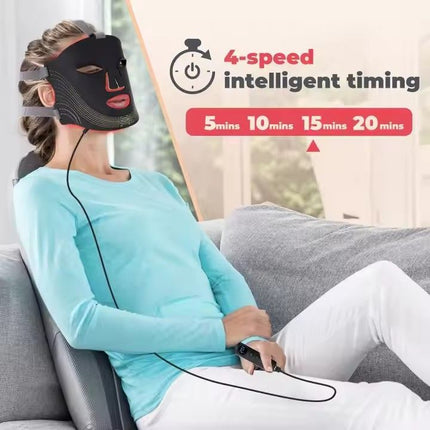 Infrared Facial Mask LED Light Therapy Mask Skincare Device Collagen Boosting