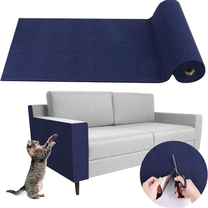 Cat Scratching Pad DIY Cat Accessory Cat Furniture Protection Cat Climbing - Dark Gray - Size 15.8''x39.3''