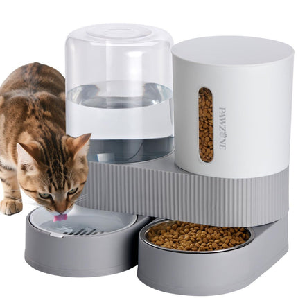 Cat Automatic Feeder Cat Water Dispenser Pet Feeding Set Cat Food
