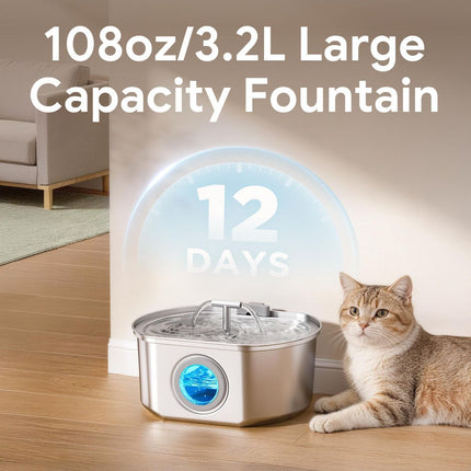 Cat Water Fountain Automatic Cat Fountain Cat Drinking Fountain Pet