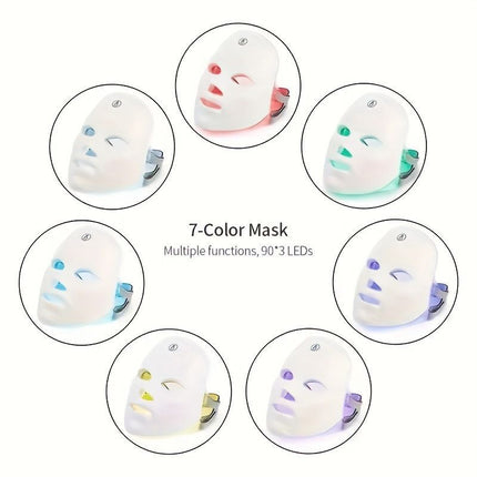 LED Facial Mask Skin Rejuvenation Anti-Aging LED Therapy Skincare Device