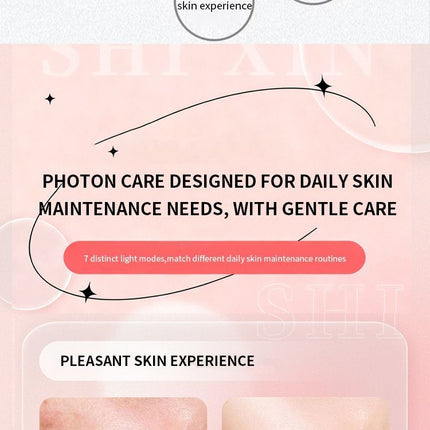 LED Facial Mask Skin Rejuvenation Anti-Aging LED Therapy Skincare Device