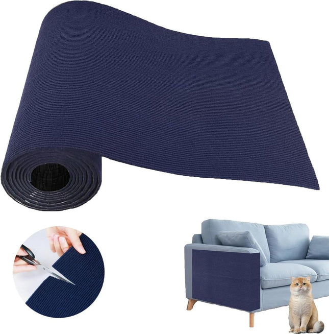 118 X15.8 Self-Adhesive Cat Scratching Mat (Blue)