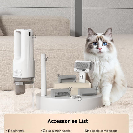 Pet Grooming Vacuum Dog Grooming Vacuum Cat Hair Removal Tool Slicker