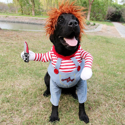 Pet Deadly Doll Dog Costume (Size L)