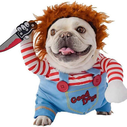 Pet Deadly Doll Dog Costume (Size XL)