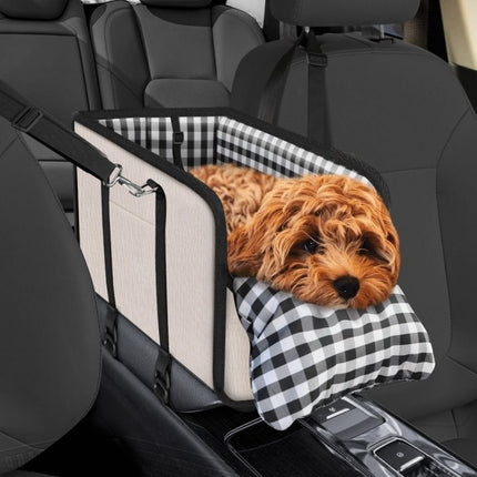 Pet Car Seat Small Dog Car Seat Dog Travel Safety Secure Pet Seat