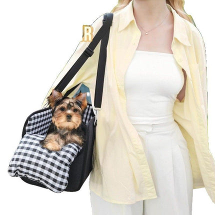 Pet Car Seat Small Dog Car Seat Dog Travel Safety Secure Pet Seat