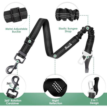 Pet Car Safety Leash Pet Car Accessories Pet Safety Car Travel For Pets Durable