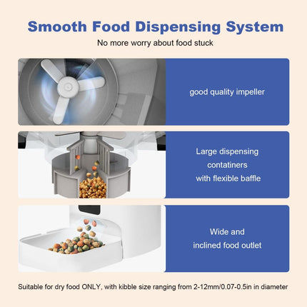Automatic Cat Feeder 4L Cat Feeder Programmable Cat Feeder Cat Food