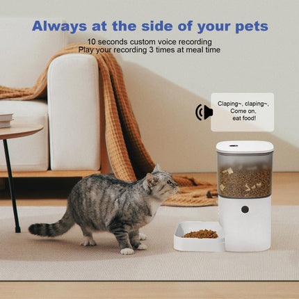 Automatic Cat Feeder 4L Cat Feeder Programmable Cat Feeder Cat Food