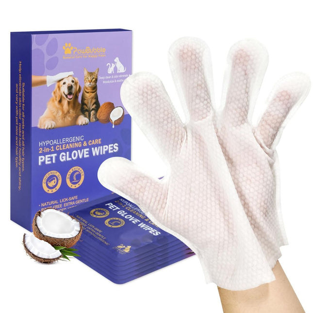 Pack of 3 Hypoallergenic Pet Wipes Natural Pet Cleaning Wipes Dog