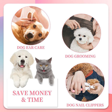 Pet Grooming Hammock Dog Harness Nail Clippers for Dogs and Cat (S)