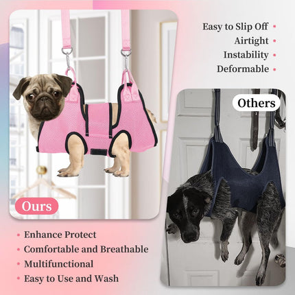 Pet Grooming Hammock Dog Harness Nail Clippers for Dogs and Cat (S)