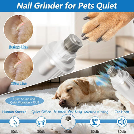 Pet Nail Clipper Cat Nail Clipper Dog Nail Clipper Nail Grinder LED