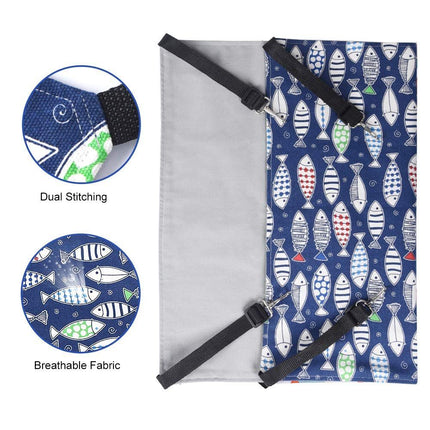 Cat Hammock Adjustable Hanging Cat Bed Indoor Cat Bed Reversible Cat