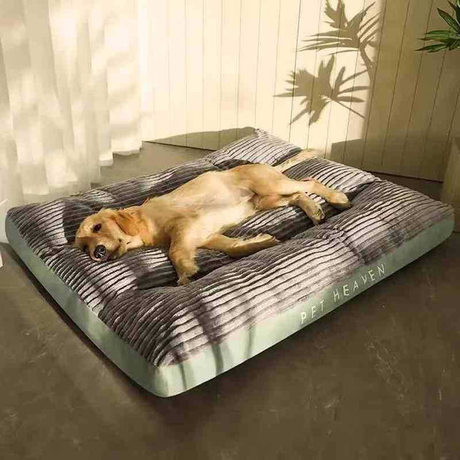 Warm Dog Bed Washable Pet Bed Non-Slip Dog Bed High Backrest Dog Bed Thick Dog