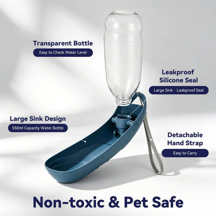Portable Dog Water Bottle Large Dog Water Bottle Leak Proof Pet Water