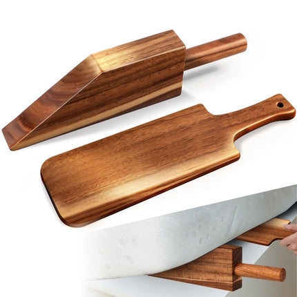 Acacia Wood Mattress Lifter Bed-Making Tool Set Mattress Lifting Wedge