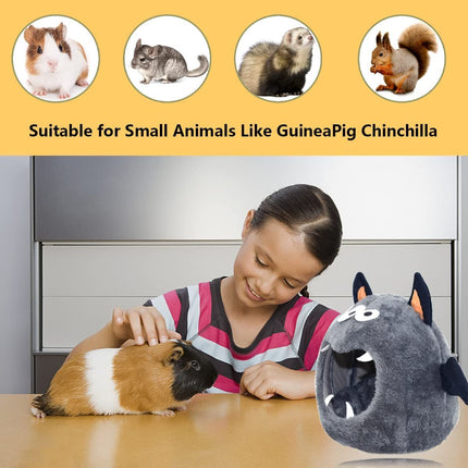 Guinea Pig Bed Hideouts Warm Small Animal Pet Beds Monster Hamster Bed
