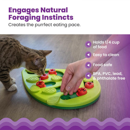 Cat Puzzle Feeder Indoor Cat Toy Interactive Treat (Feeding Cat Toy)