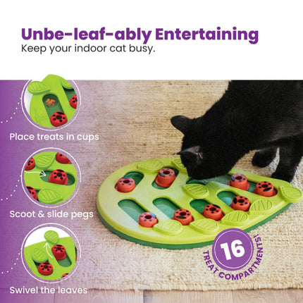 Cat Puzzle Feeder Indoor Cat Toy Interactive Treat (Feeding Cat Toy)