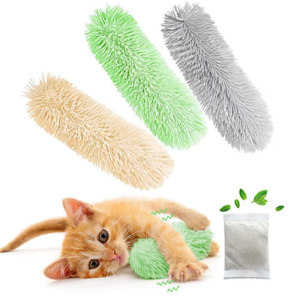 3-Piece Cat Toys Interactive Cat Toys Cat Pillow Toys Catnip Toys