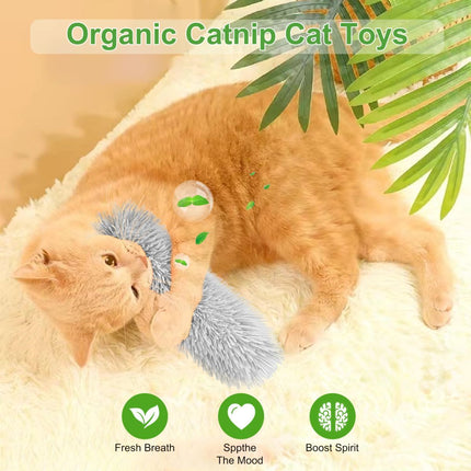 3-Piece Cat Toys Interactive Cat Toys Cat Pillow Toys Catnip Toys